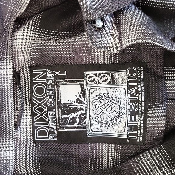 Dixxon The Static flannel, size XL - Picture 4 of 6